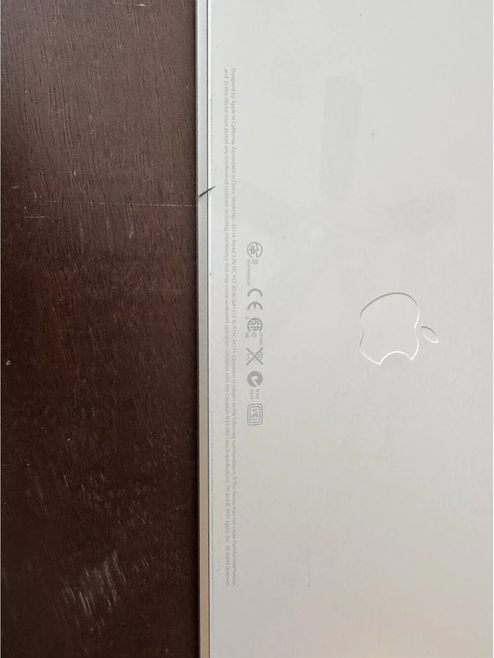 Apple Magic Keyboard Model A1314 Bluetooth Wireless Works OEM Clean